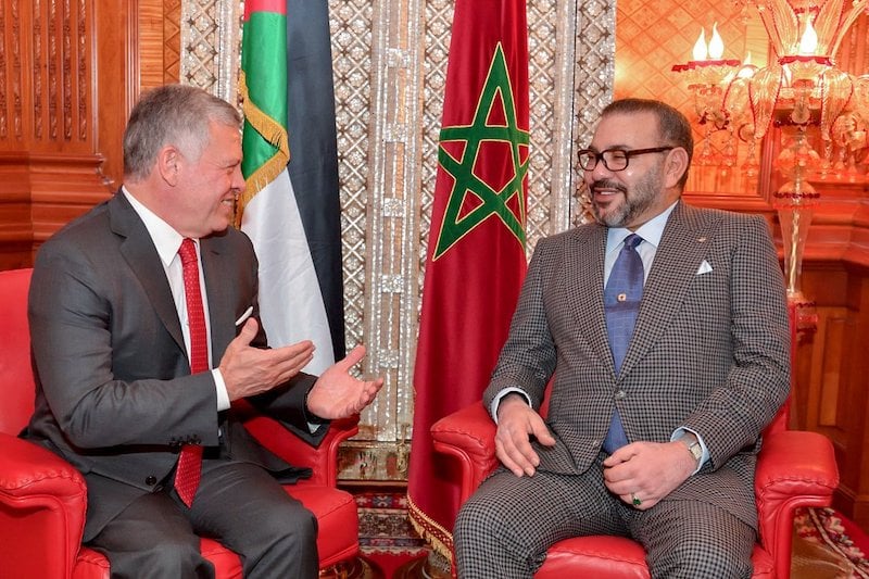 الملك يشيد بعمق علاقات المغرب والأردن