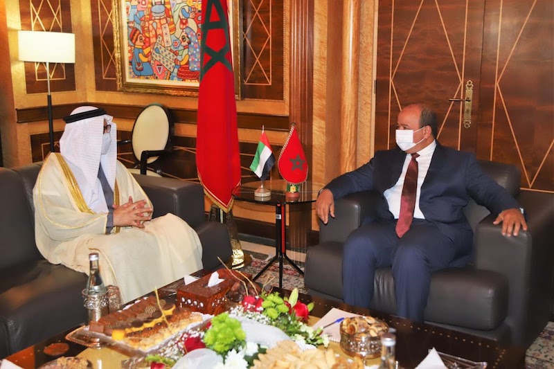 ميارة يتباحث مع سفير دولة الإمارات