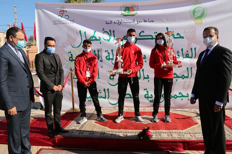 تكريم للدراجات الجبلية في أولاد النمة