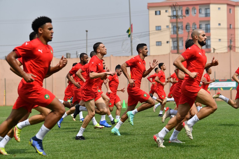 المنتخب يستأنف التحضير لمباراة مالاوي