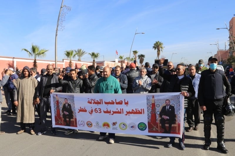 "الطاكسي الصغير" يحتج في بني ملال