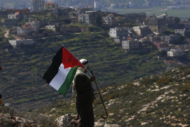 جبهة تدين الجرائم الإسرائيلية بفلسطين