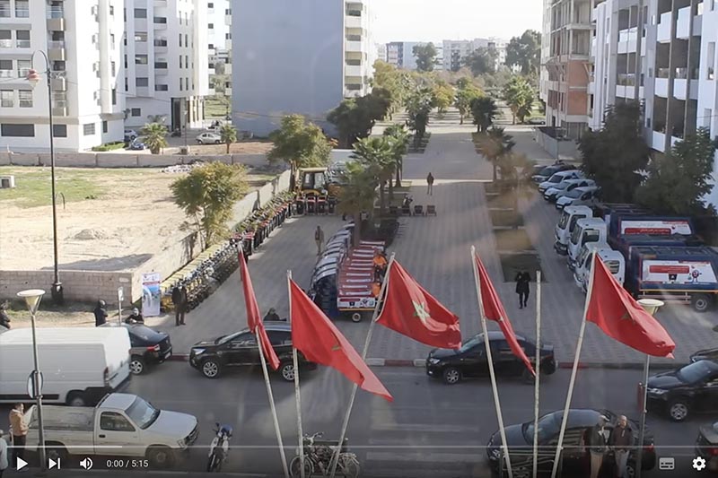"أوزون" تدبر نظافة فاس