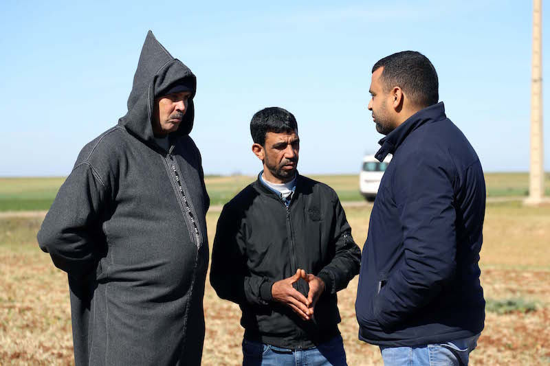 الجفاف في منطقة زعير
