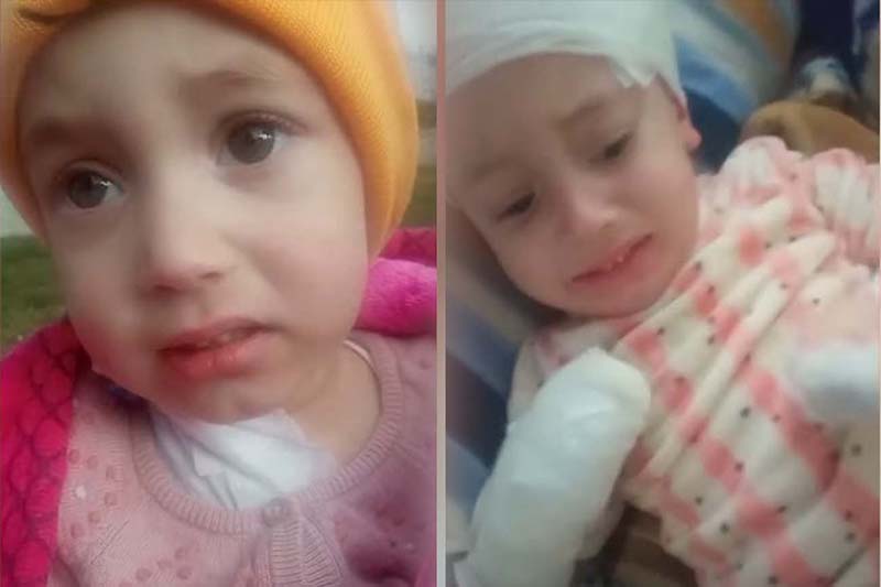 محنة الطفلة إيناس