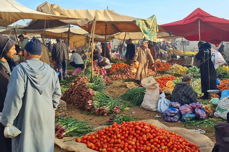 أسواق أسبوعية تنعقد "دون سرقات"