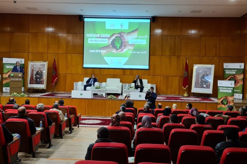 قافلة التجميع الفلاحي بجهة بني ملال