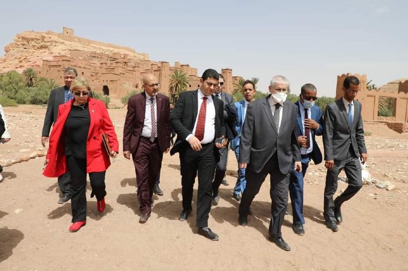بنسعيد يتفقد مرافق بورزازات وتنغير