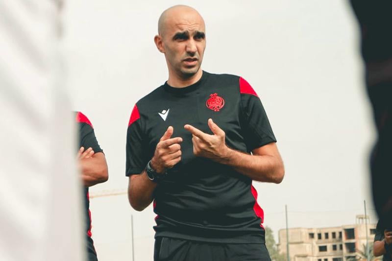 الركراكي يشيد بإمكانيات لاعبي الزمالك