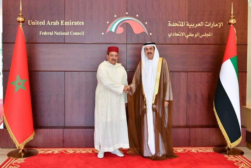 برلمان الإمارات يجدد مساندة المغرب