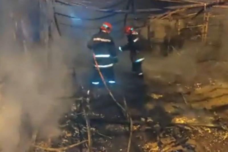 حريق مهول بقرية "فزوان" السياحية