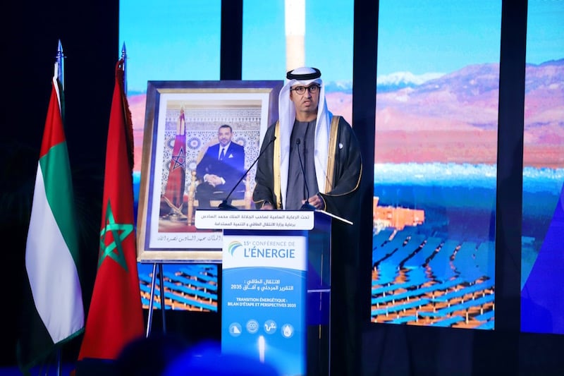 الجابر: تراجع الاستثمار وراء تقلبات الطاقة.. الإمارات شريك استراتيجي للمغرب
