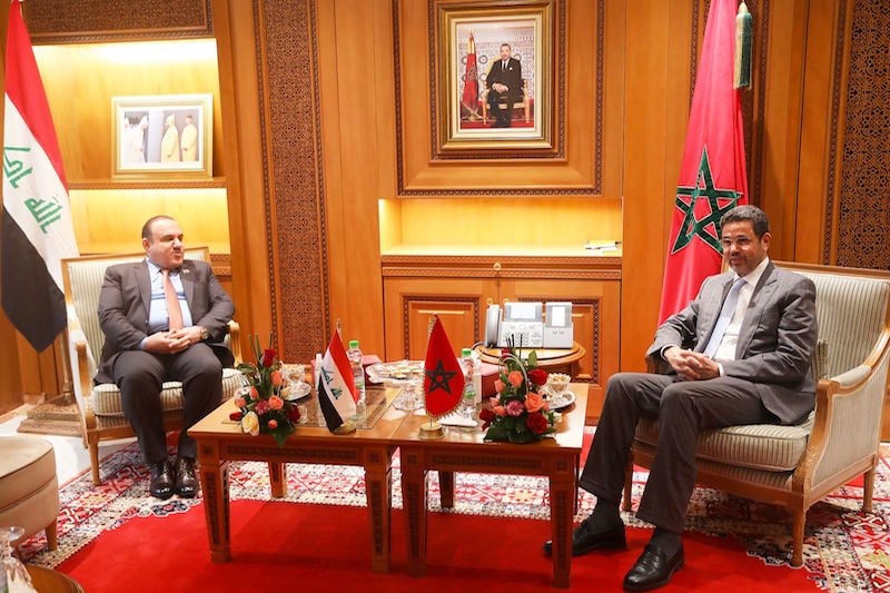 عبد النباوي يلاقي وزير العدل العراقي