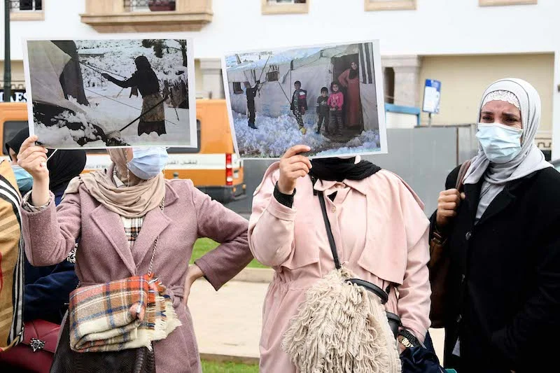 مغربية تناشد الملك إعادة أحفادها