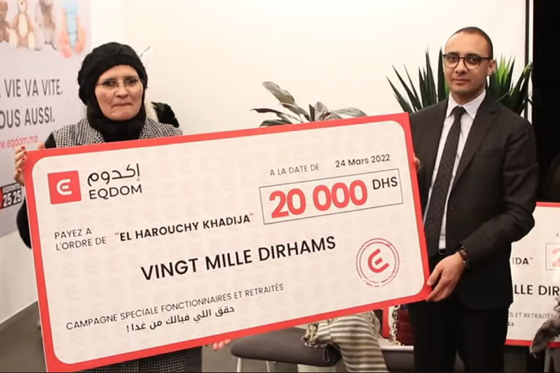 إكدوم تكرم زبناءها الأوفياء