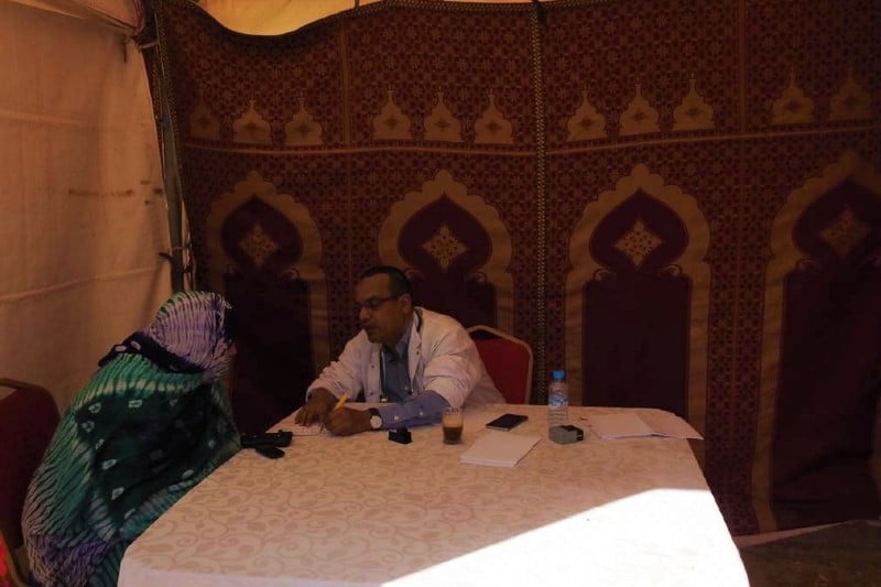 مبادرة طبية تعتني بمرضى في العيون