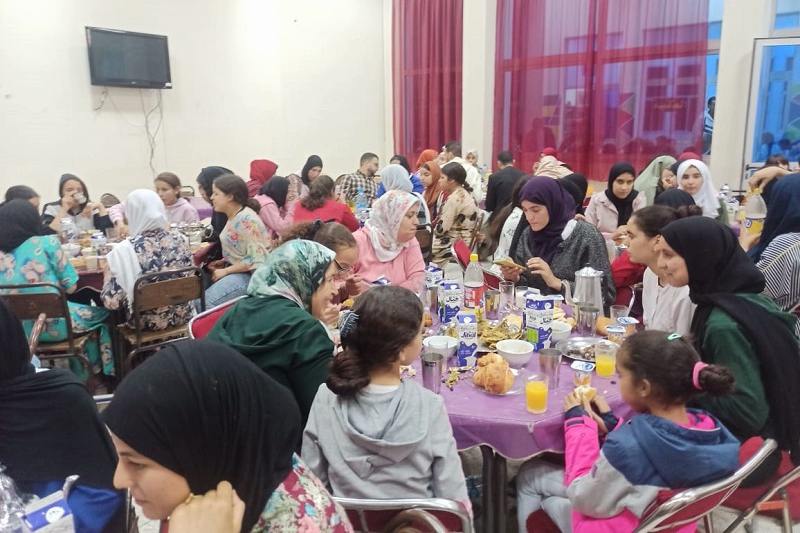 إفطار جماعي في محكمة الفقيه بنصالح