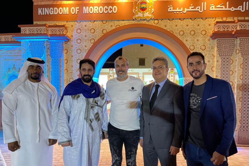 ​جناح مغربي في قرية التراث بالشارقة
