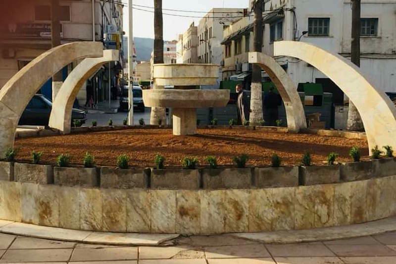 ترميم نافورة يخلق الجدل في الناظور