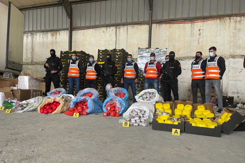 إجهاض عملية كبرى لتهريب المخدرات