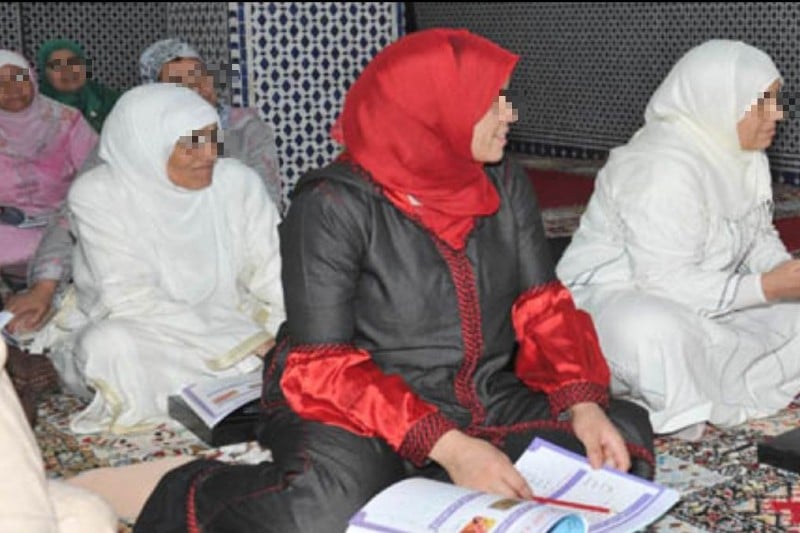 النساء أكثر استفادة من محو الأمية