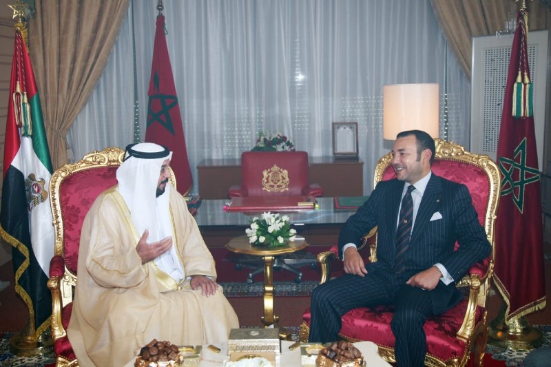 الملك: الشيخ خليفة حرص على تطوير العلاقات الاستثنائية بين المغرب والإمارات