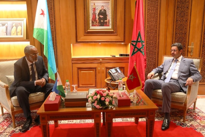 عبد النباوي يلتقي مع وزير جيبوتي