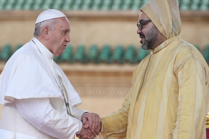 بابا الفاتيكان يشيد بالقيادة الروحية لأمير المؤمنين الملك محمد السادس