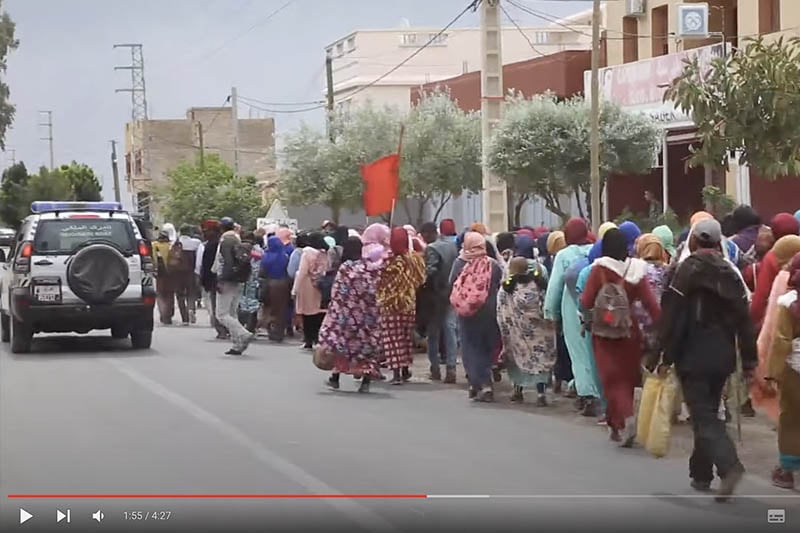احتجاج يطلب الحق في الصحة