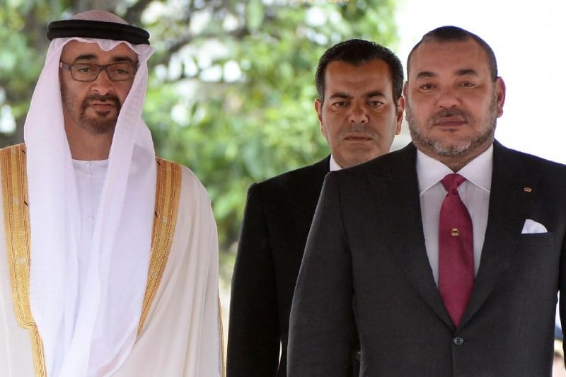 رئيس الإمارات يعزي الملك والشعب المغربي