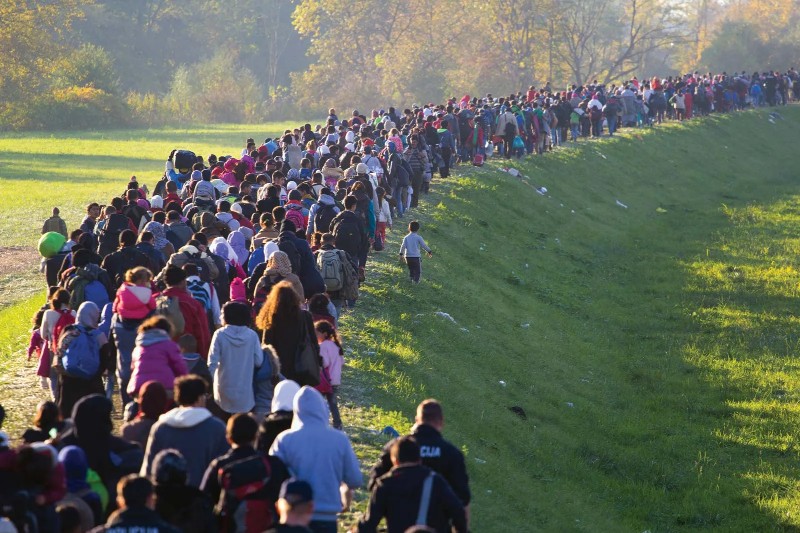 عدد النازحين يتجاوز 100 مليون شخص