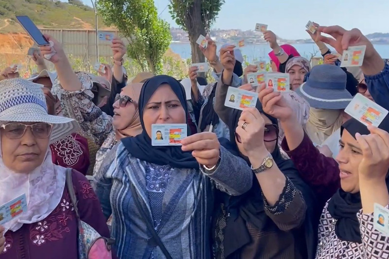 احتجاج عمال سبتة