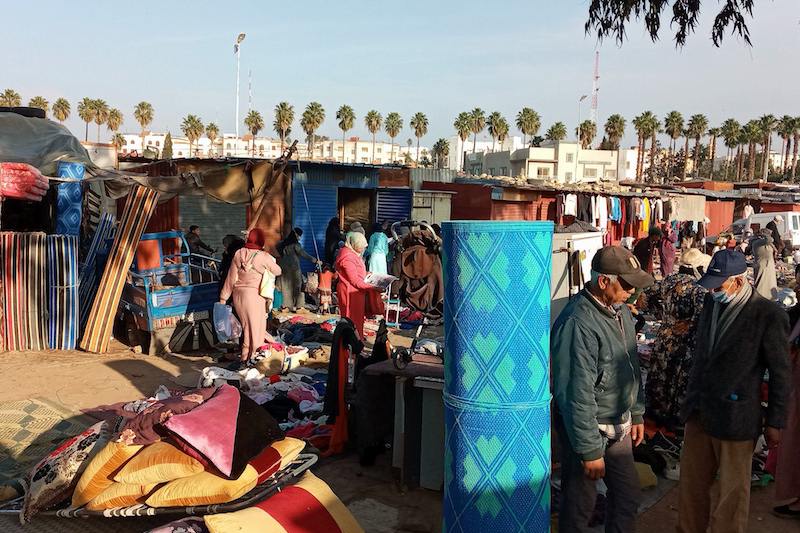 التأخر في أشغال "سوق الفتح" يفاقم مظاهر العشوائية بمدينة سطات