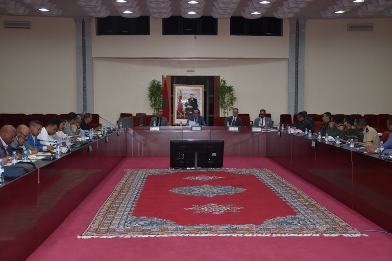 لجنة "حرائق الواحات" تجتمع بزاكورة