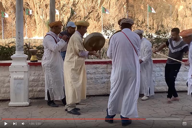 موسيقى في حدود المغرب والجزائر