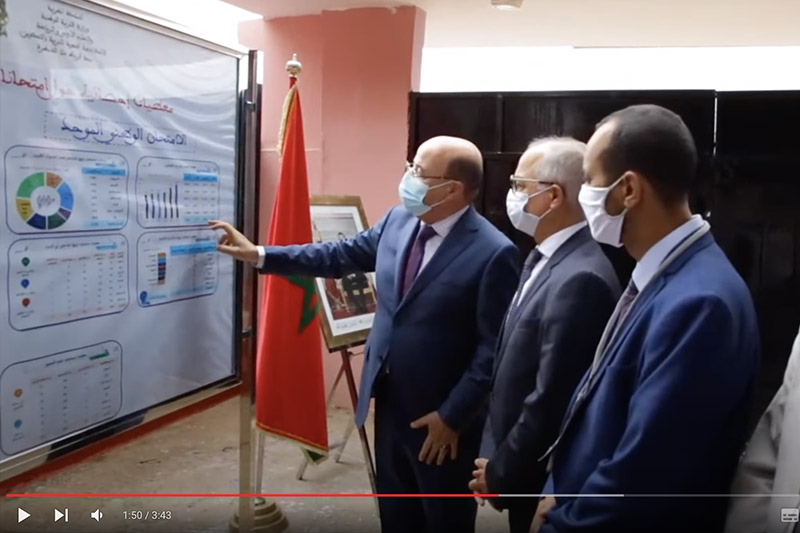 بنموسى يعطي انطلاقة الامتحانات