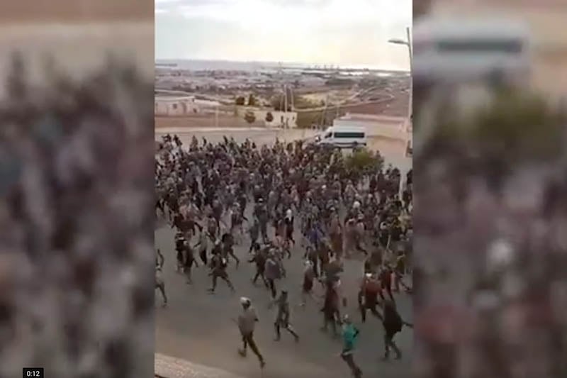 محاولة اقتحام حدود مليلية