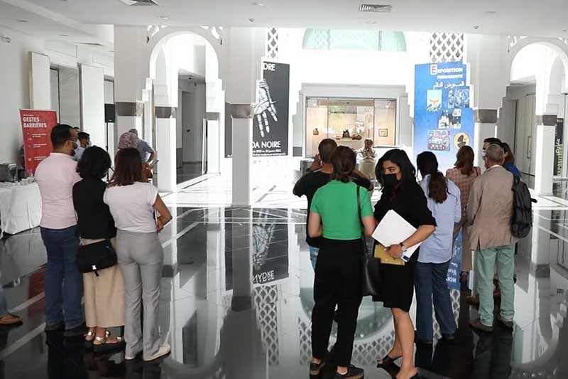 ‘’قصيدة كْحْلَة" في المتحف