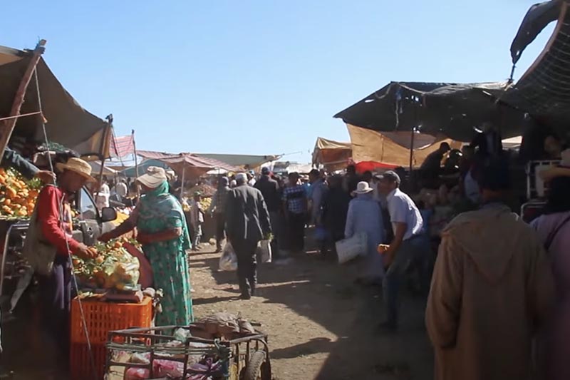 تغيير يوم سوق الوليدية