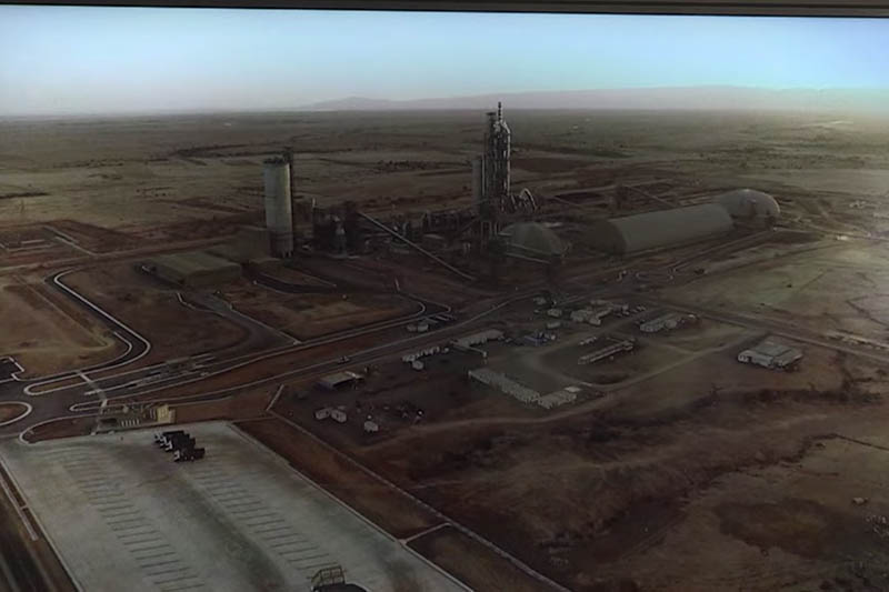 مصنع لافارج بمنطقة سوس