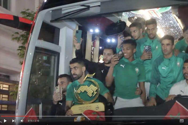 استقبال أبطال الفوتسال