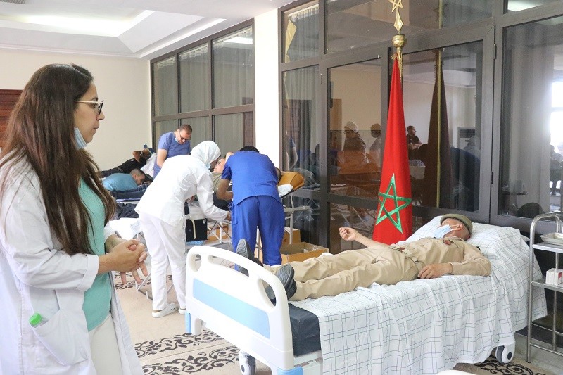 حملة تجمع أكياس الدم بمدينة خنيفرة