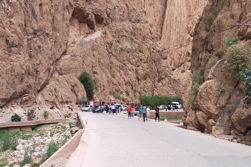 السياحة تنعش الحركة في مضايق تودغى