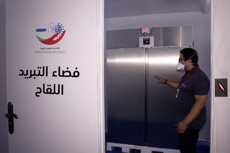 استنفار يواكب تنقيل تجهيزات مصنع اللقاح