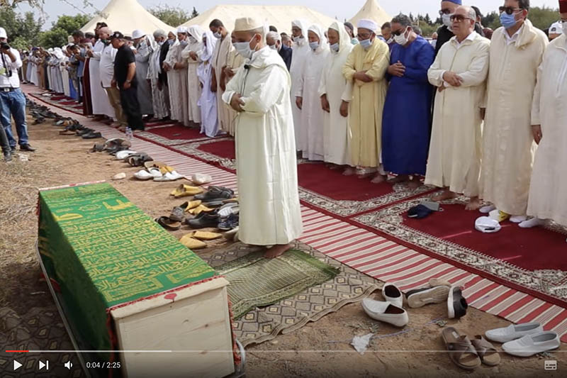 جنازة السياسي علي قيوح