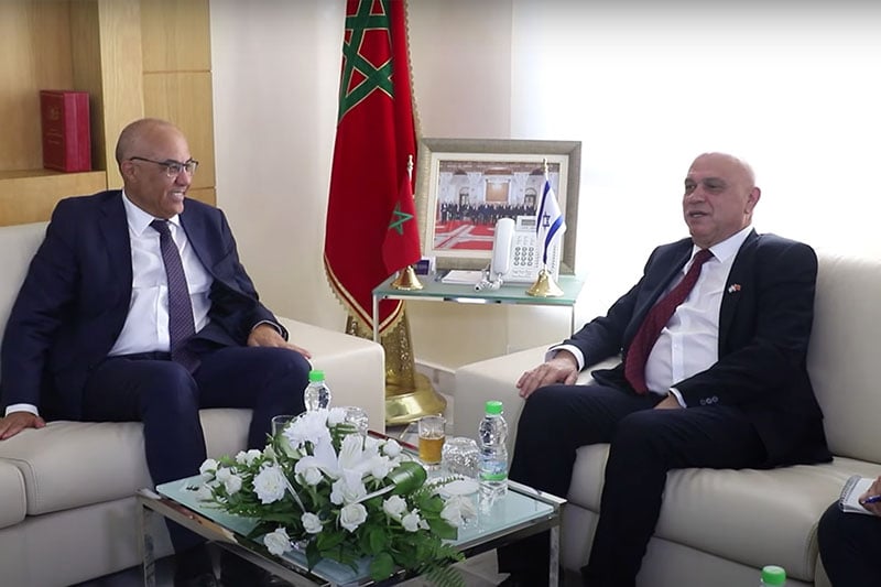 تعاون بين المغرب وإسرائيل