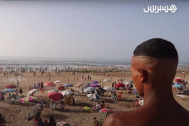 إقبال على شواطئ البيضاء