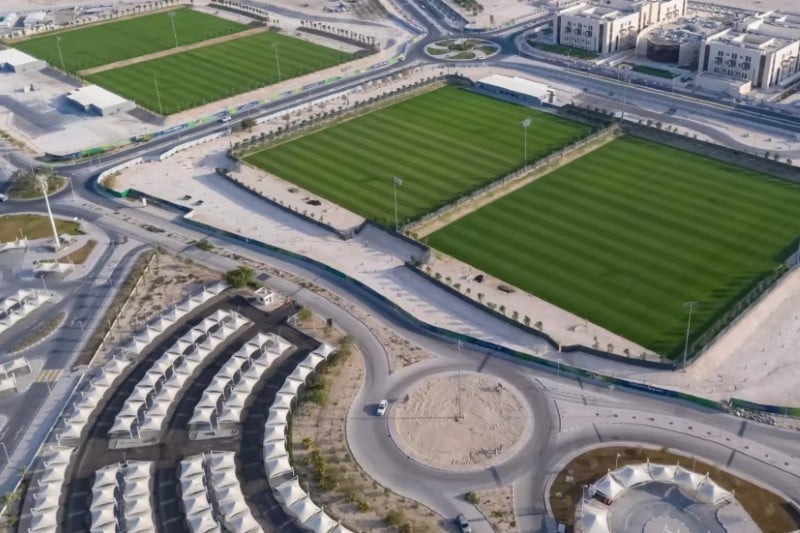 مقر إقامة وتداريب المنتخب في "المونديال"