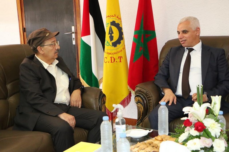 وزير الصحة يلتقي مع كونفدرالية الشغل