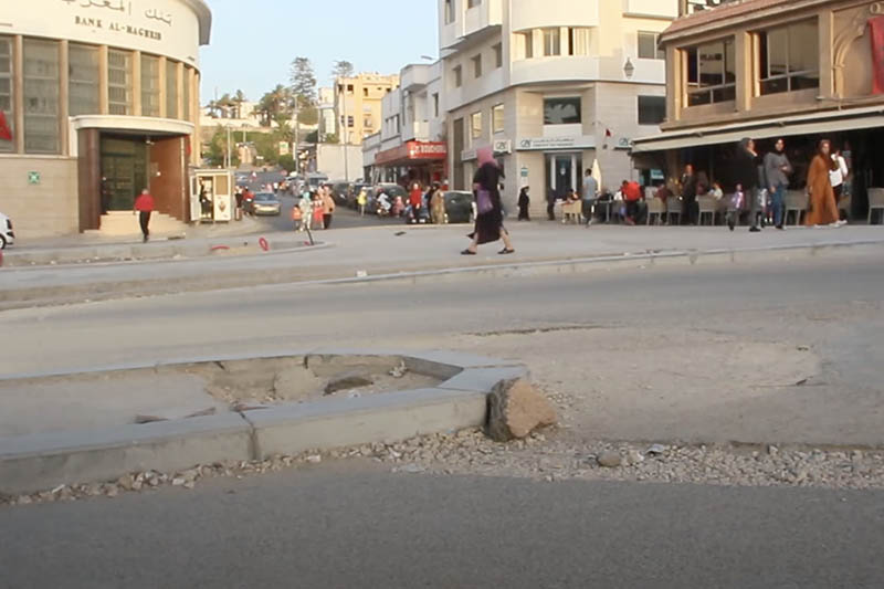 إغلاق ممر بآسفي